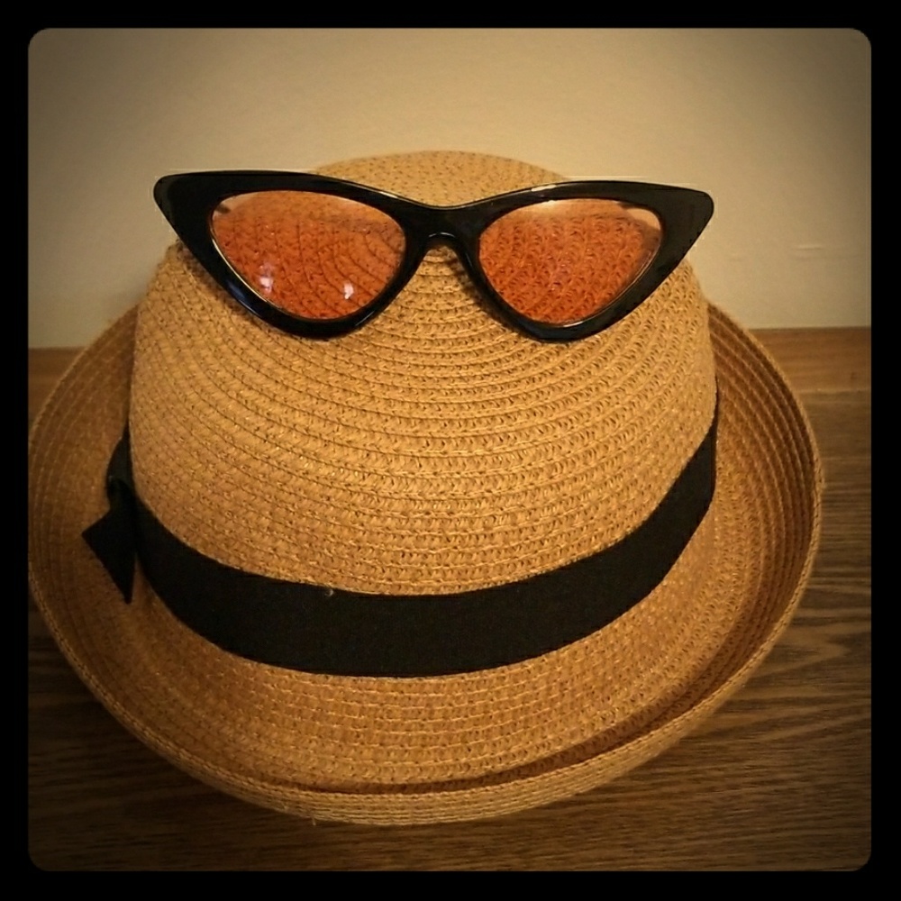Black Cat Eye Sunglasses